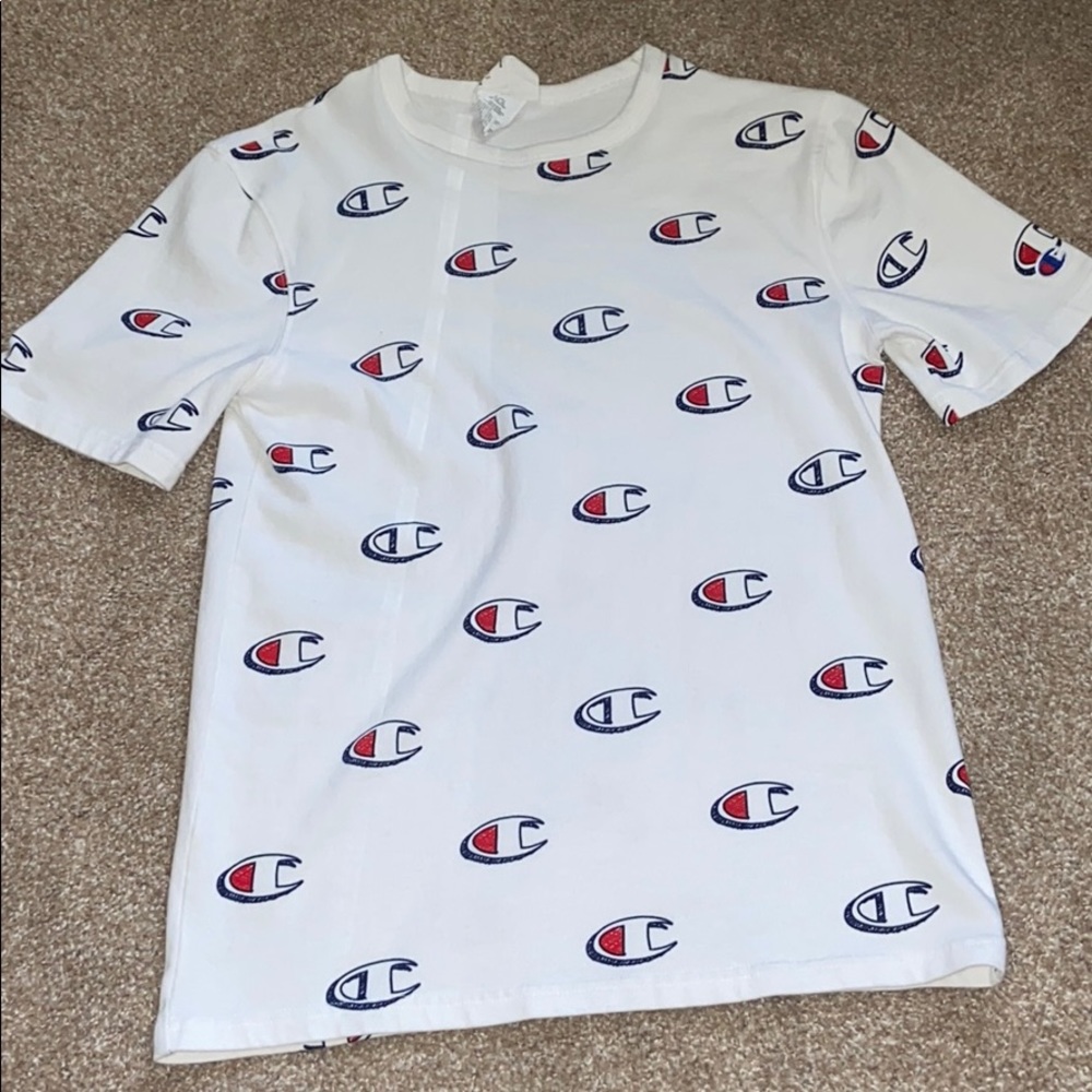 White Champion T Shirt